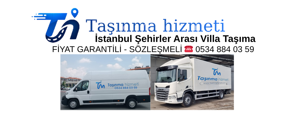 İstanbul Şehirler Arası Villa Taşıma