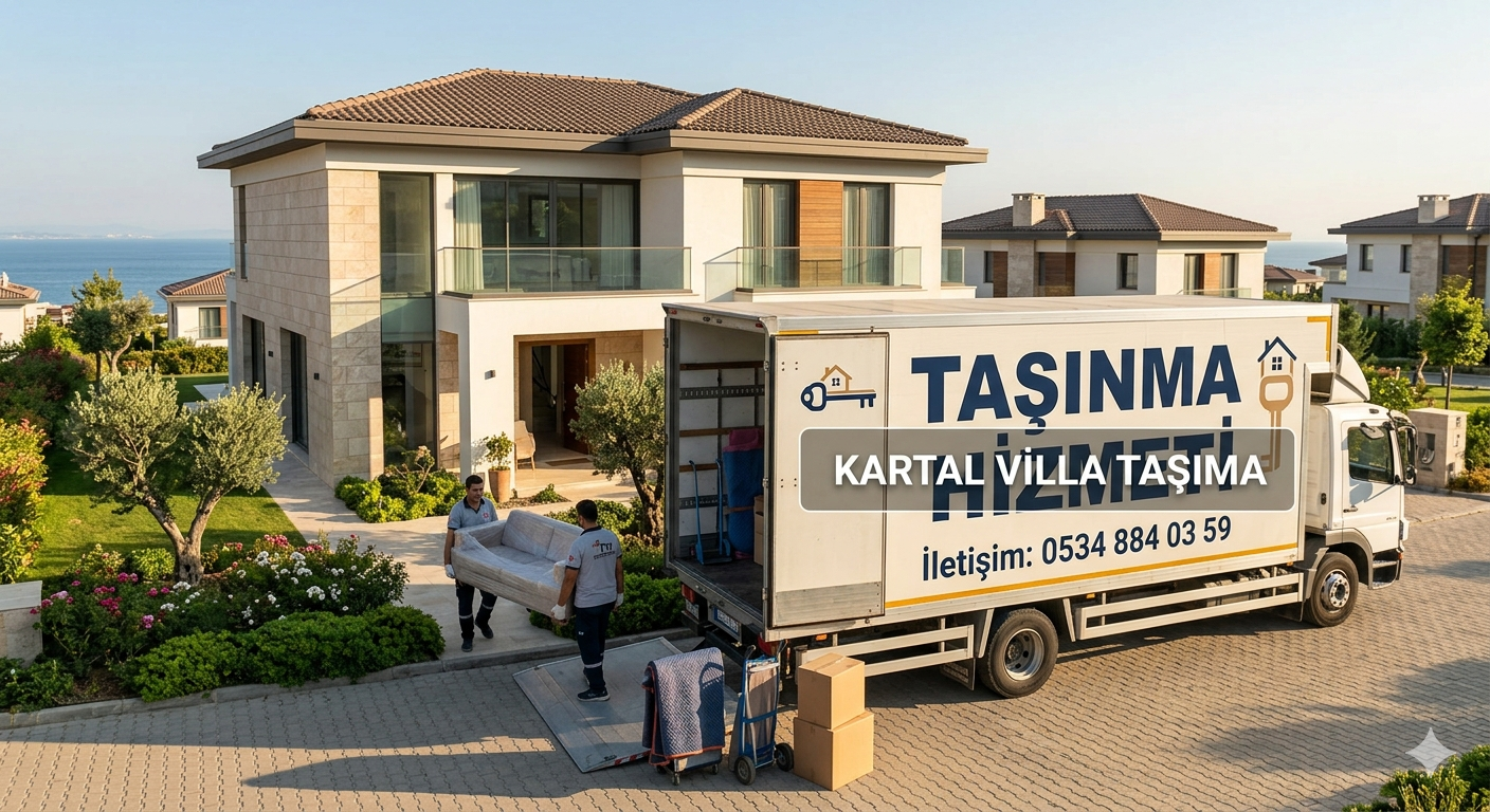 Kartal Konut Villası Nakliyatı - Profesyonel Villa Taşıma Hizmeti