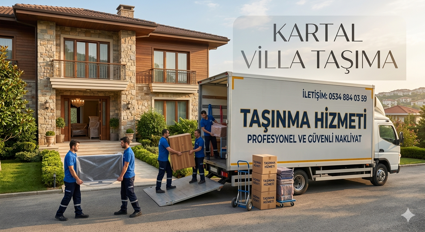 Kartal Villa Taşıma - Lüks Konut Nakliye Hizmetleri