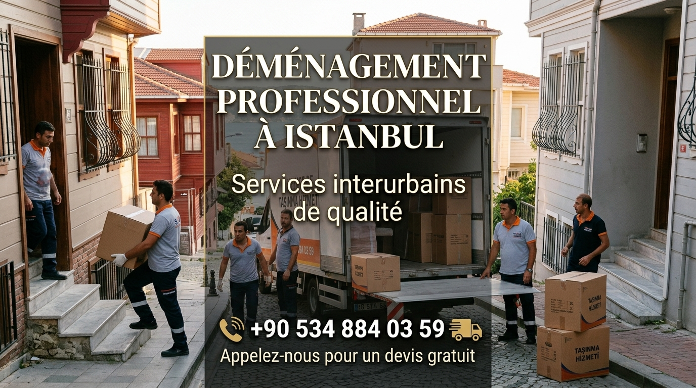 Service de déménagement professionnel à Istanbul