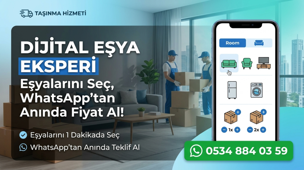 Ev Taşıma Hesaplama Araçları: Eşya Listeni 1 Dakikada Hazırla