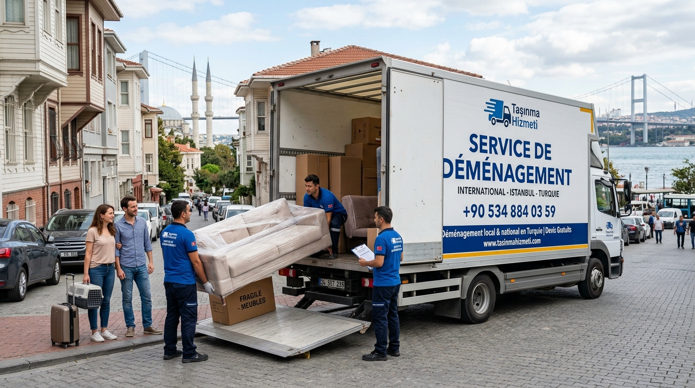 Société de déménagement Istanbul transport de meubles sécurisé