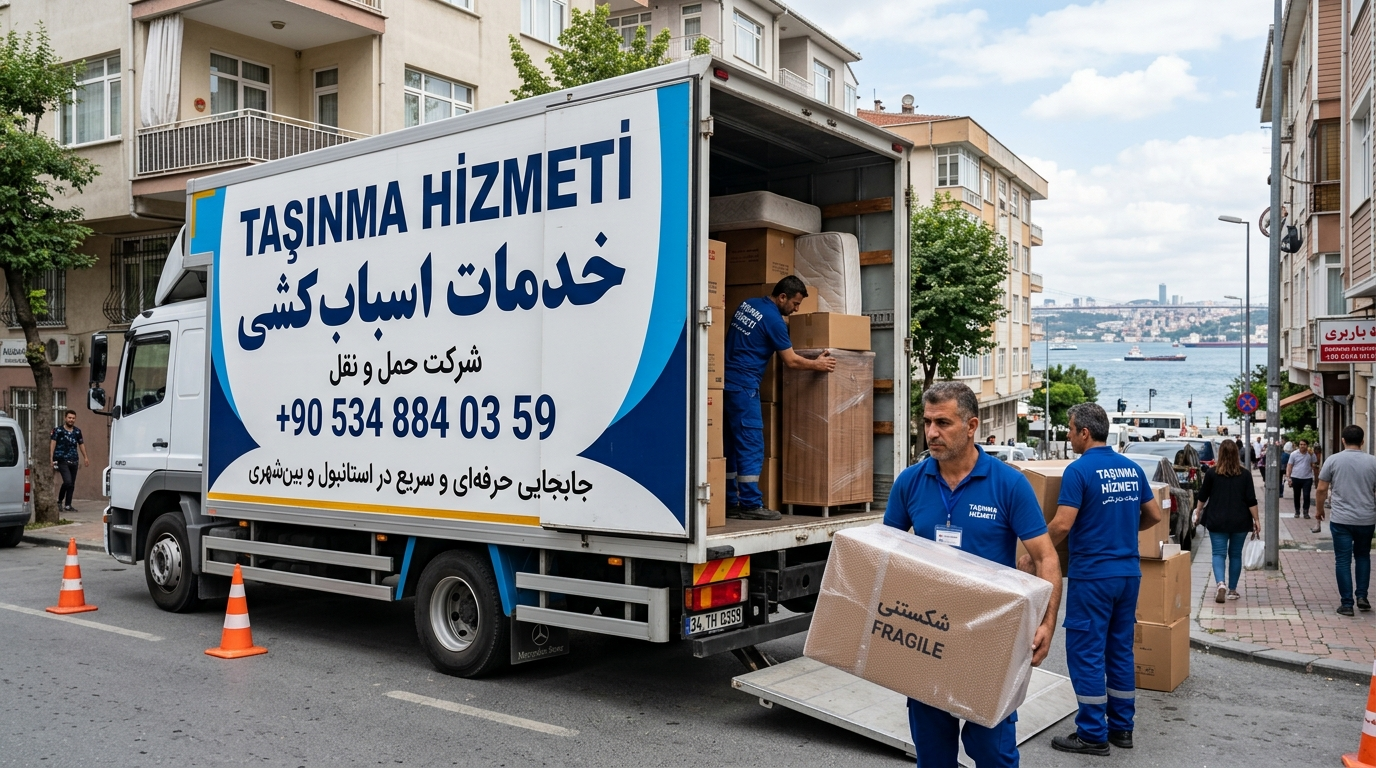 خدمات تخصصی اسباب‌کشی در استانبول حمل و نقل شهری و بین‌شهری