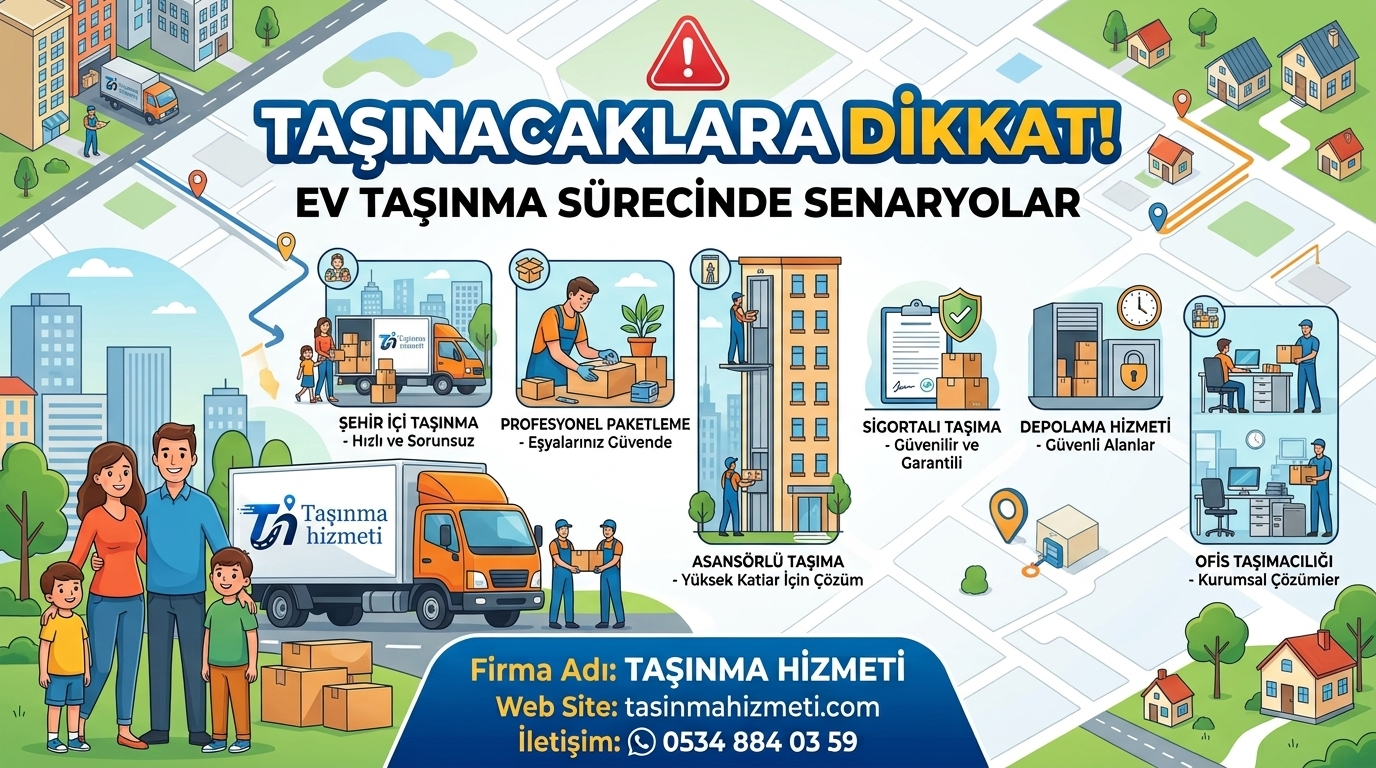 Nakliye Sırasında Dikkat Edilecekler