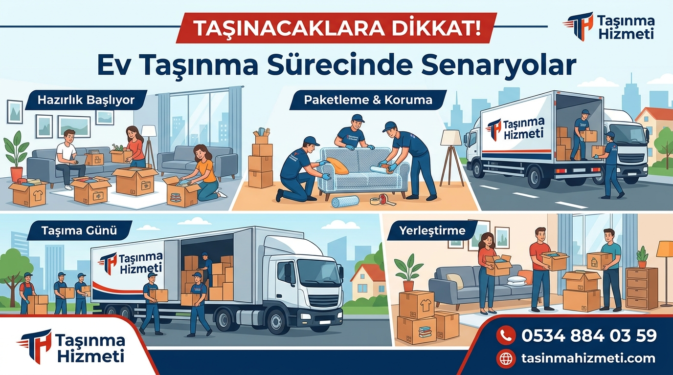 Taşınacaklara Dikkat Ev Taşınma Sürecinde Senaryolar