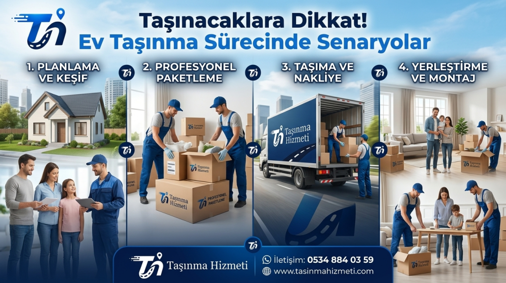Taşınacaklara Dikkat! Ev Taşınma Sürecinde Senaryolar